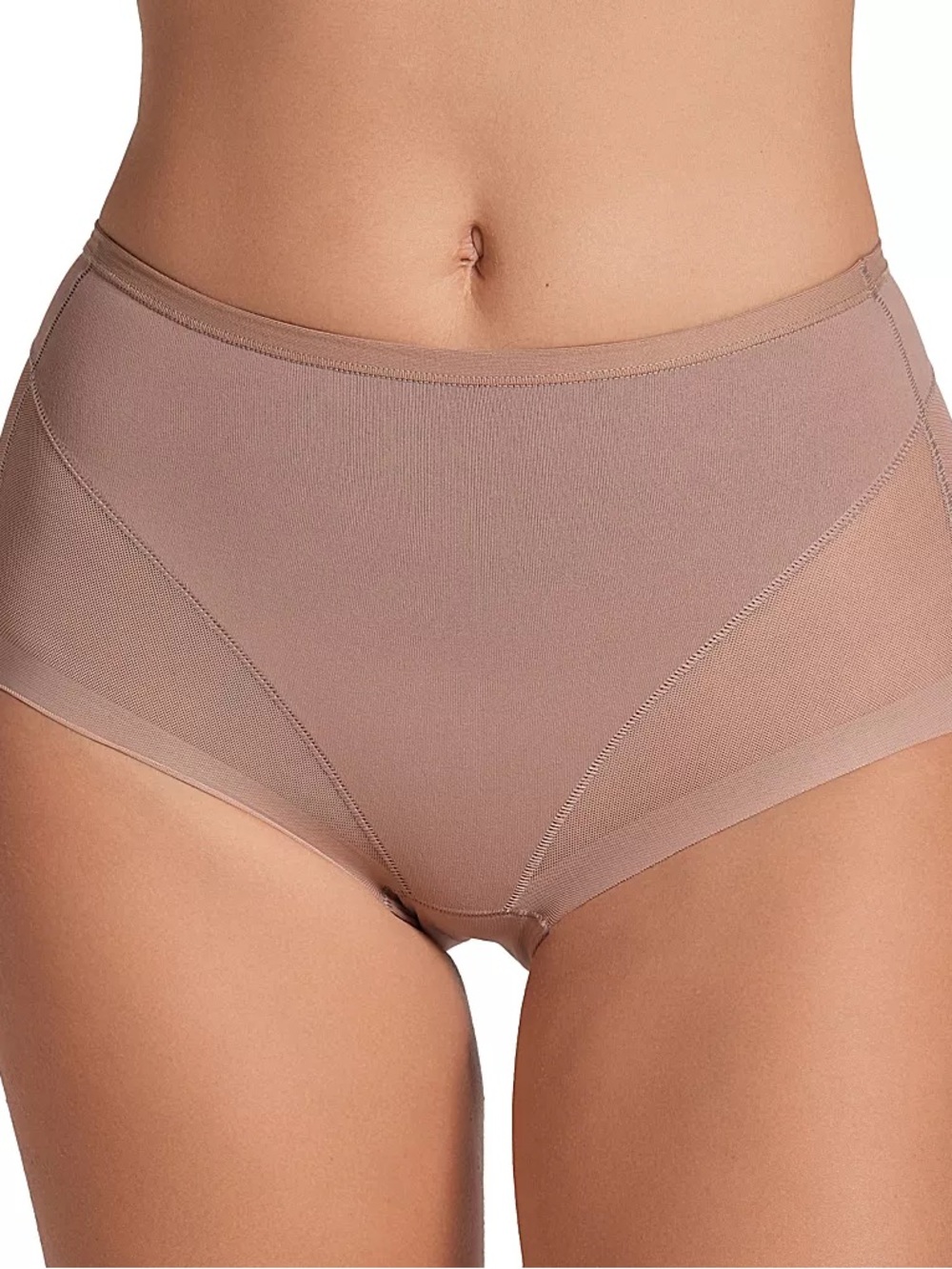 Leonisa Truly Undetectable Comfy Shaper Panty Nude L NWT